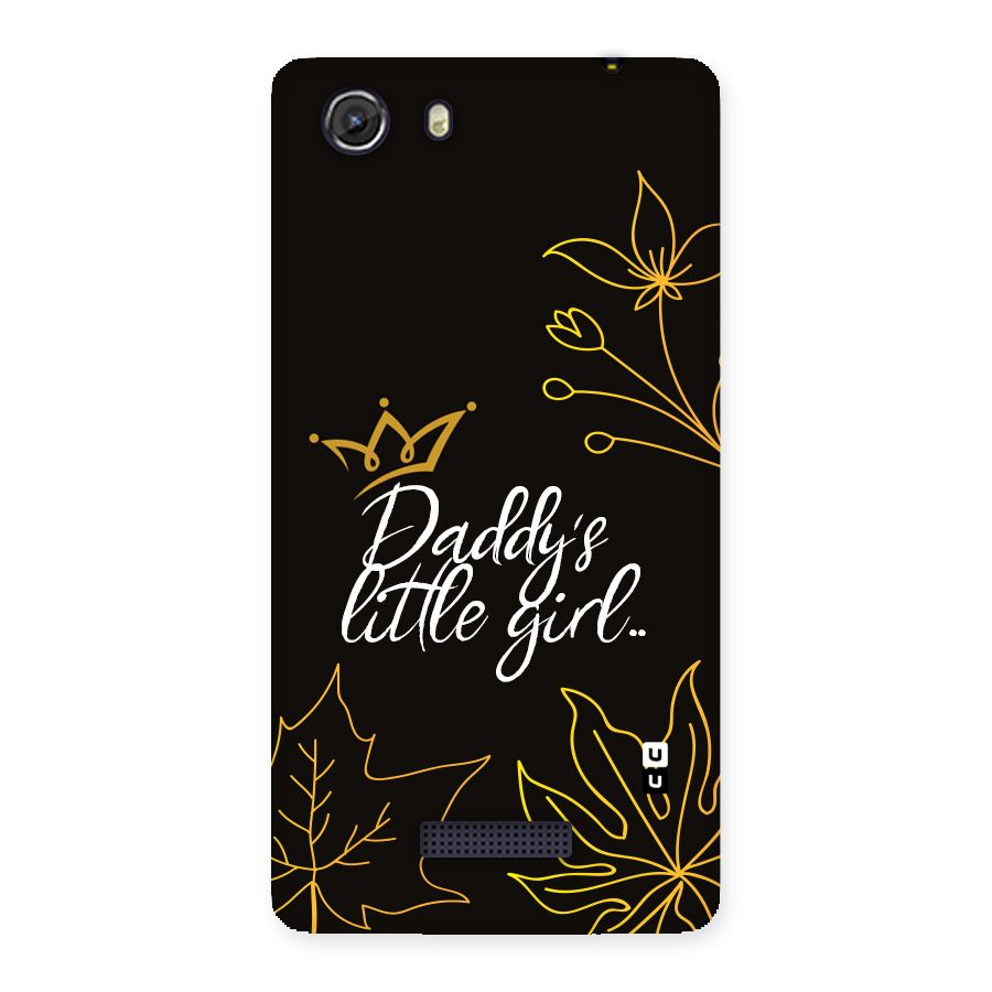 Favorite Little Girl Back Case for Micromax Unite 3