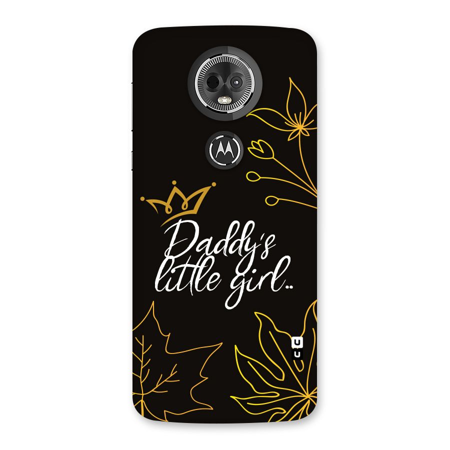 Favorite Little Girl Back Case for Moto E5 Plus