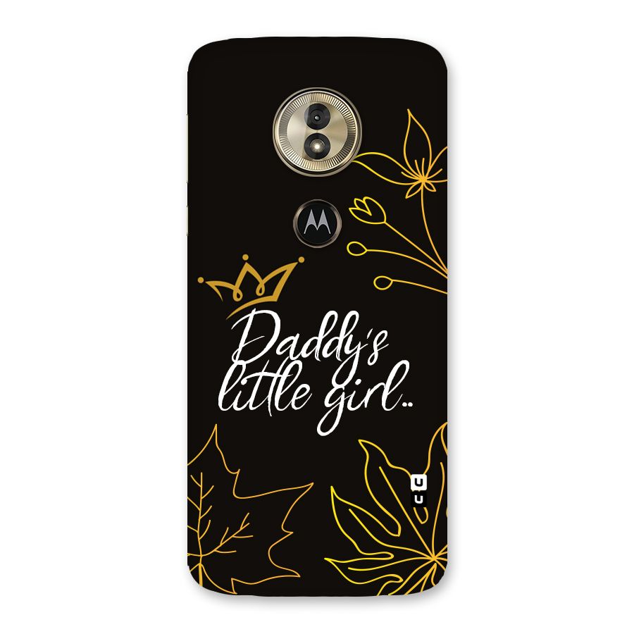 Favorite Little Girl Back Case for Moto G6 Play