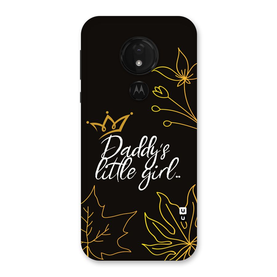 Favorite Little Girl Back Case for Moto G7 Power