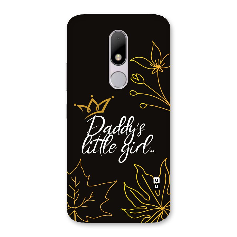 Favorite Little Girl Back Case for Moto M