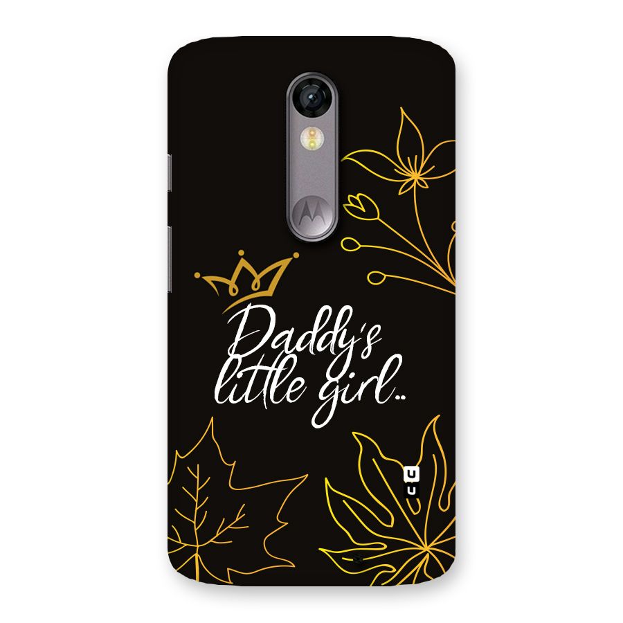Favorite Little Girl Back Case for Moto X Force