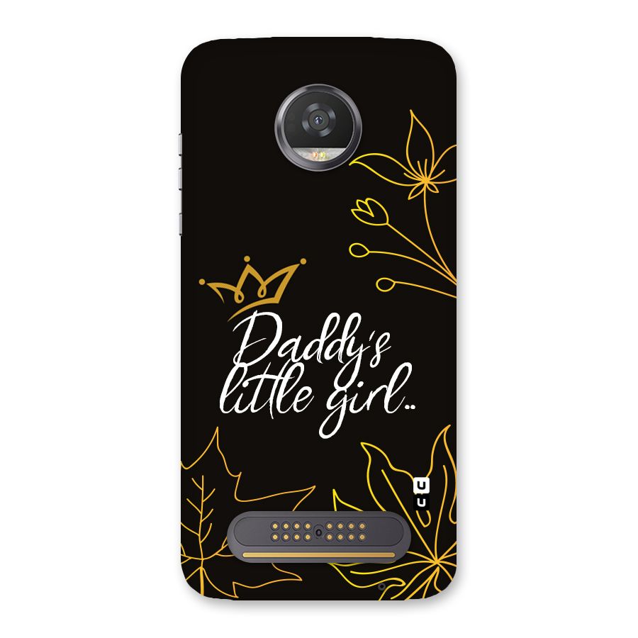 Favorite Little Girl Back Case for Moto Z2 Play