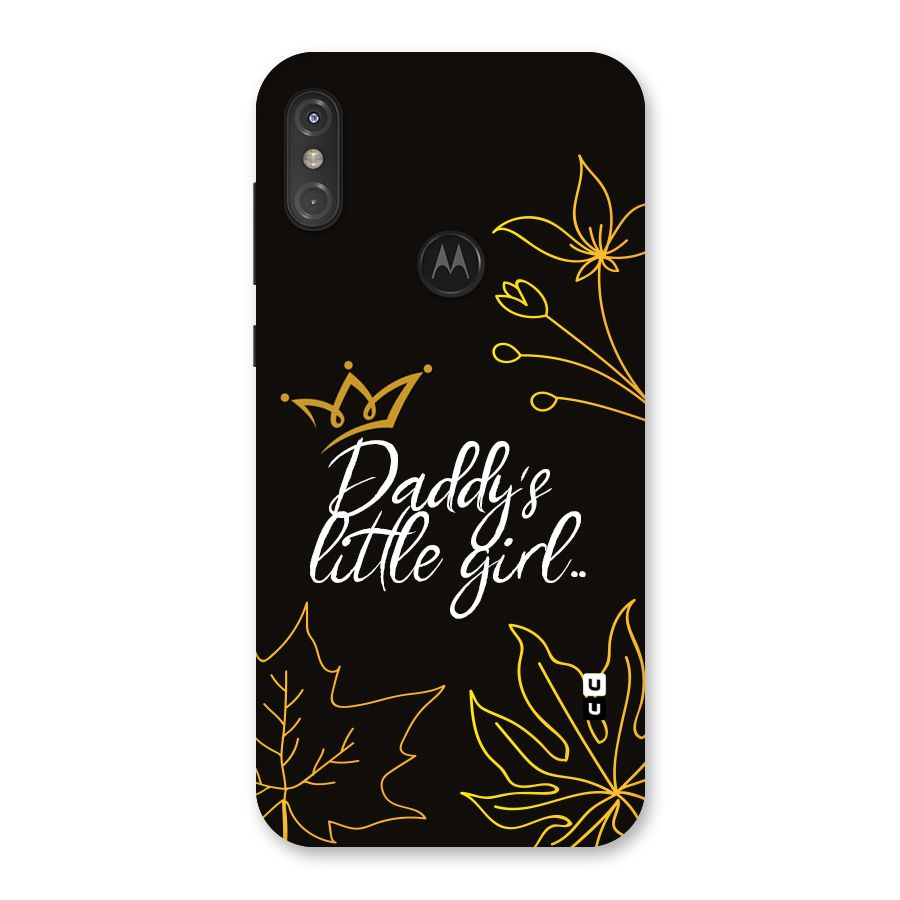 Favorite Little Girl Back Case for Motorola One Power