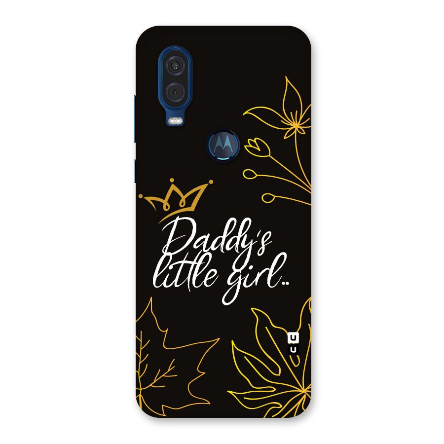 Favorite Little Girl Back Case for Motorola One Vision