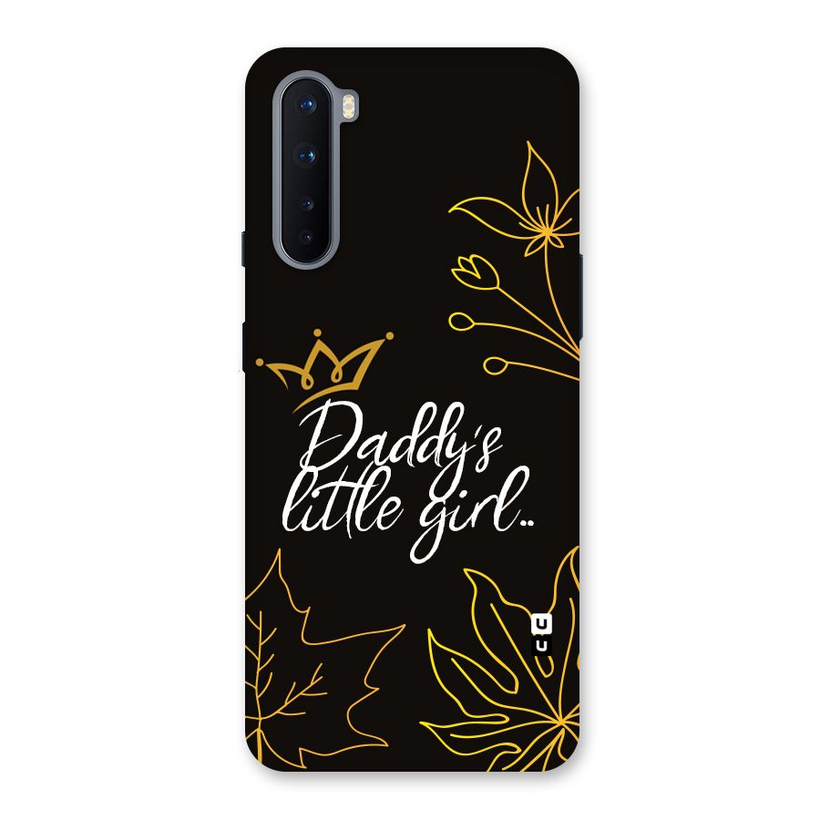 Favorite Little Girl Back Case for OnePlus Nord