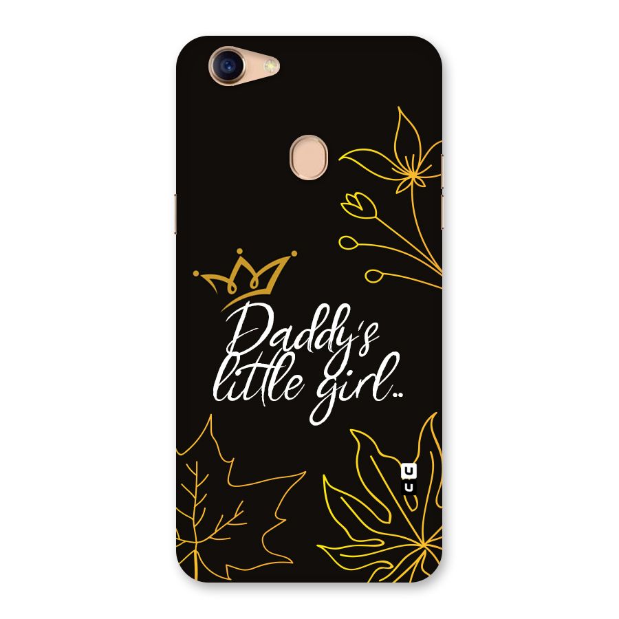 Favorite Little Girl Back Case for Oppo F5