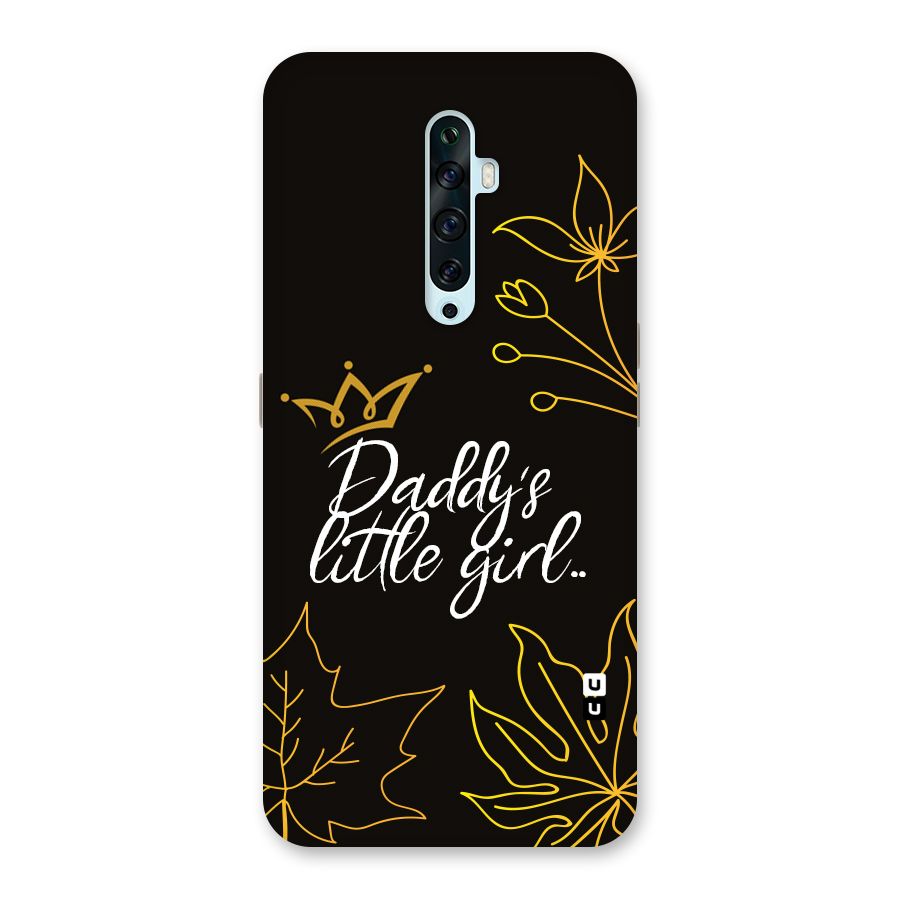 Favorite Little Girl Back Case for Oppo Reno2 F