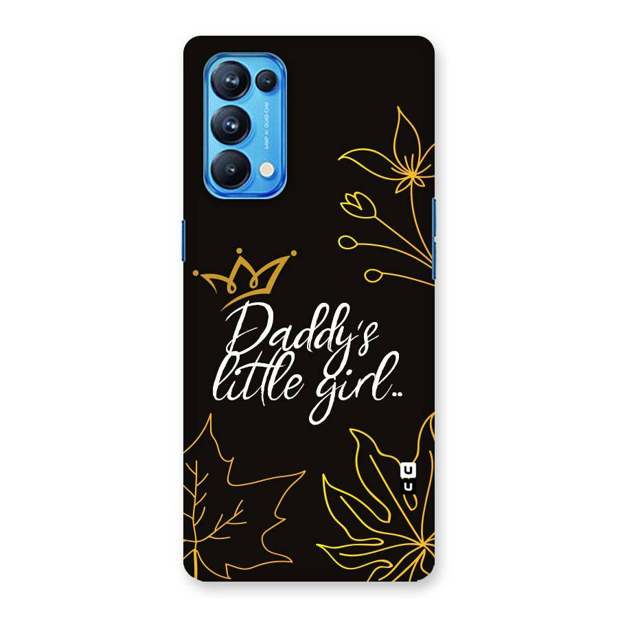 Favorite Little Girl Back Case for Oppo Reno5 Pro 5G