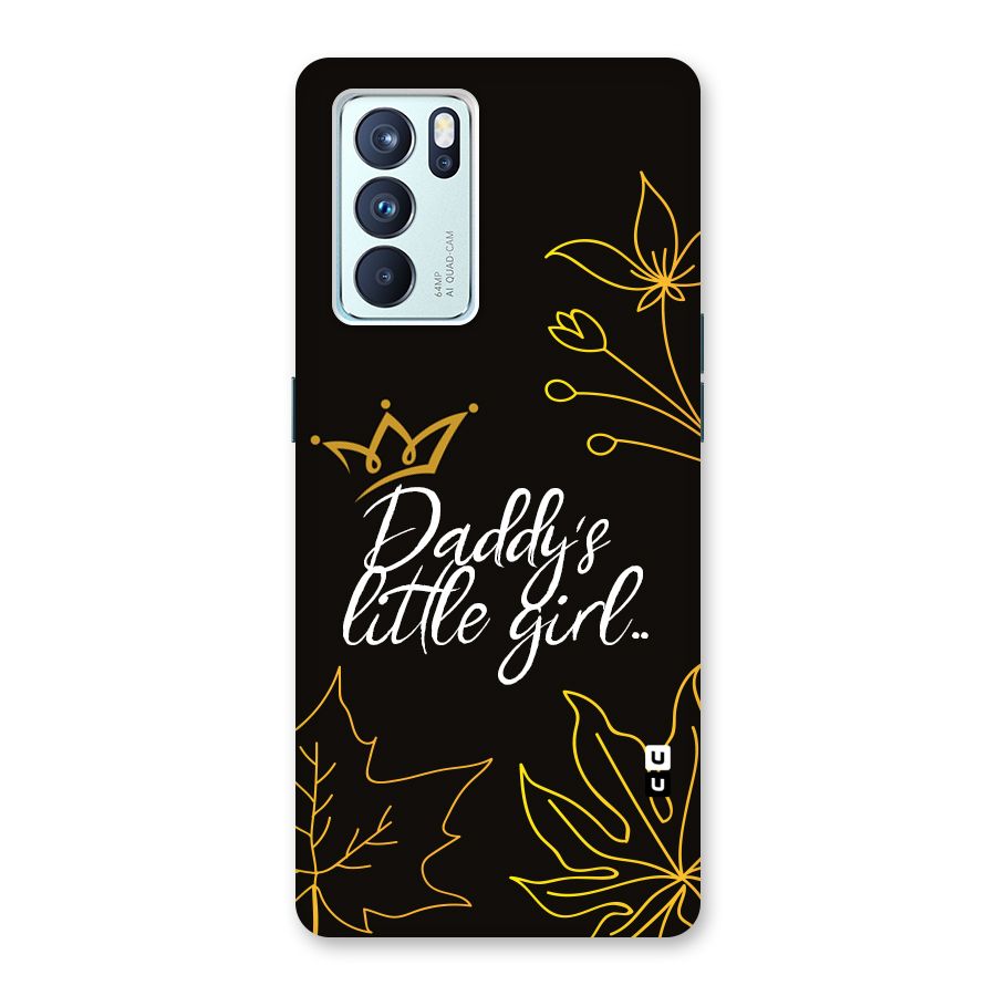 Favorite Little Girl Back Case for Oppo Reno6 Pro 5G