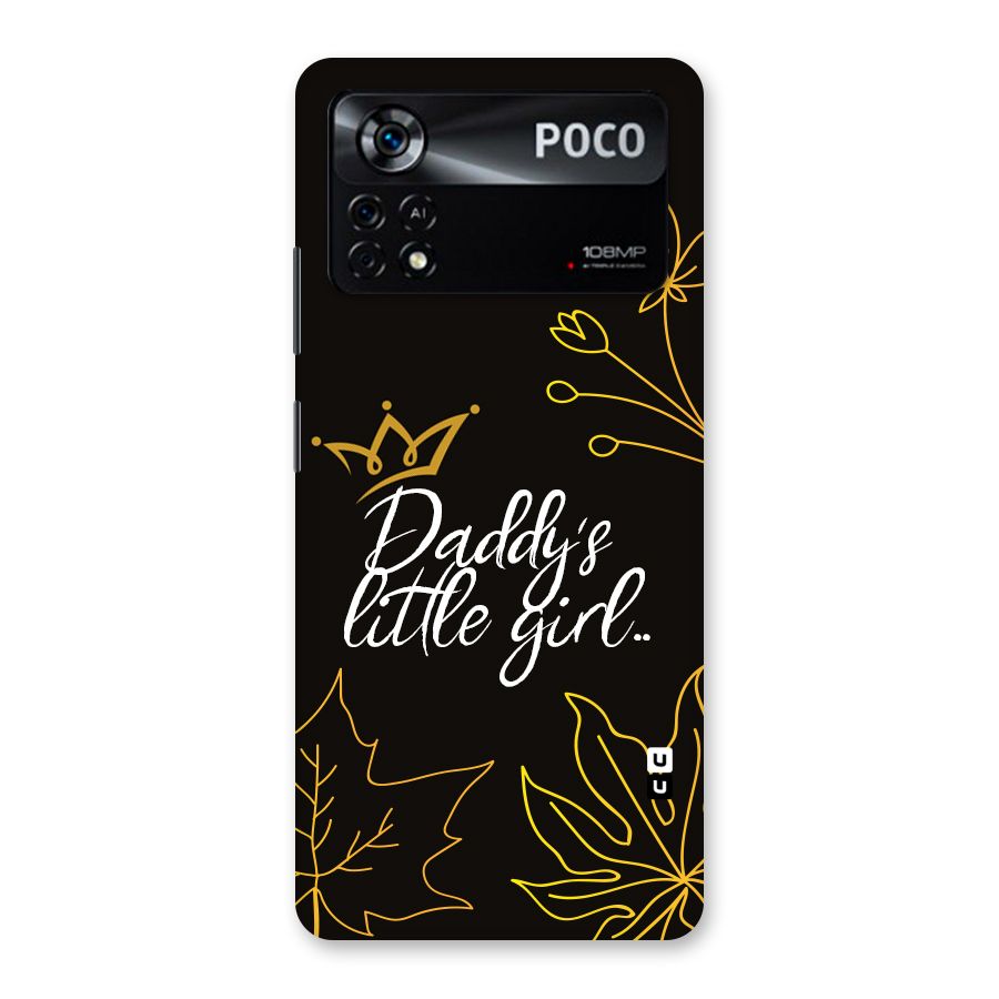 Favorite Little Girl Back Case for Poco X4 Pro 5G