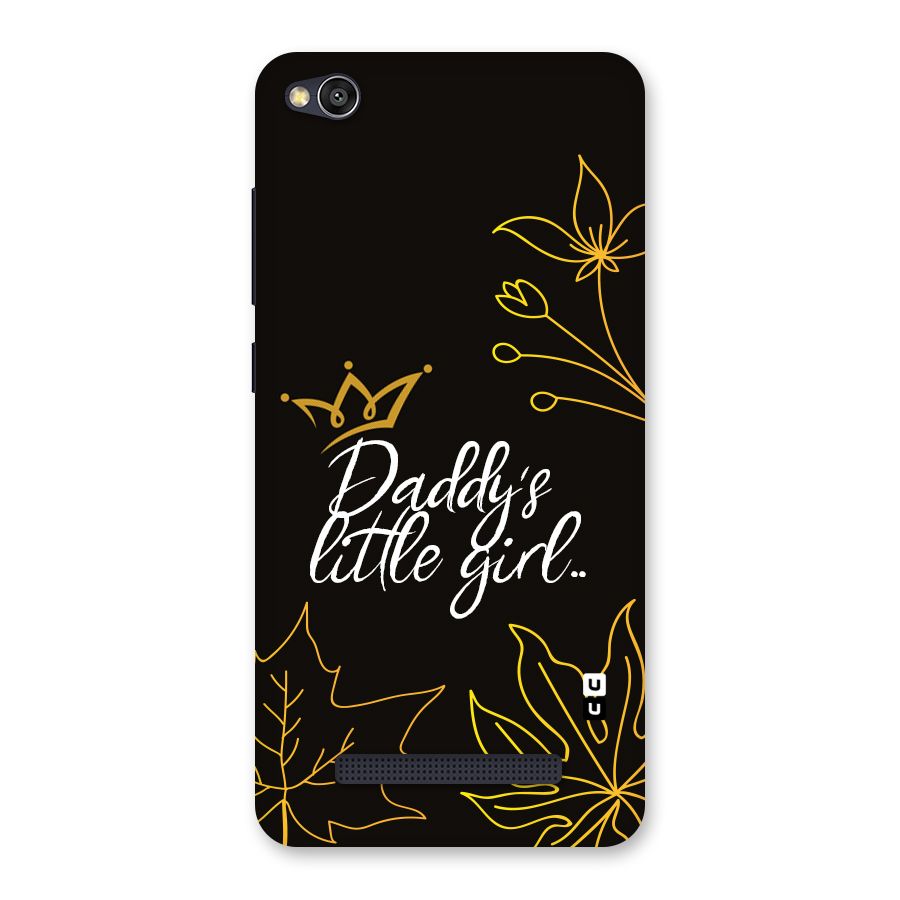 Favorite Little Girl Back Case for Redmi 4A