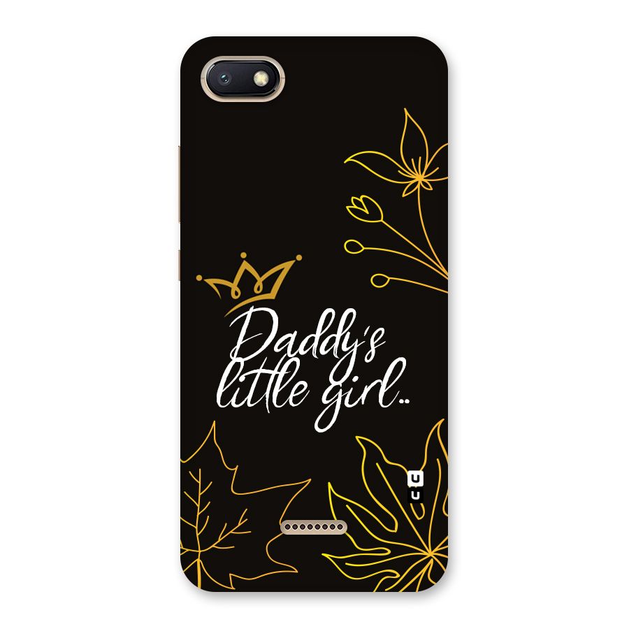 Favorite Little Girl Back Case for Redmi 6A