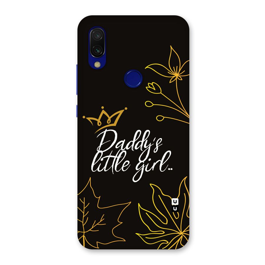 Favorite Little Girl Back Case for Redmi 7