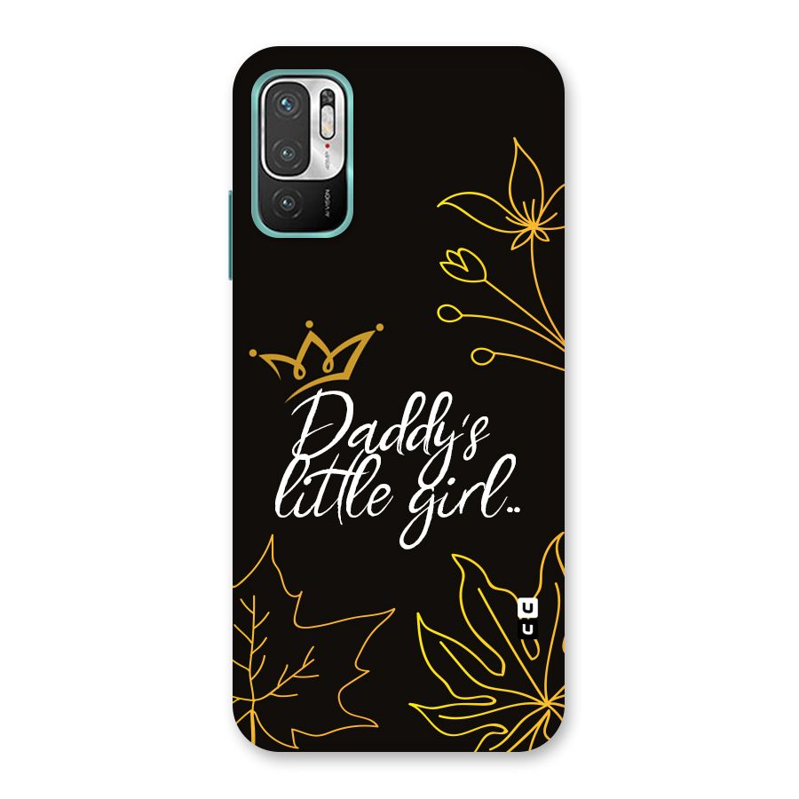 Favorite Little Girl Back Case for Redmi Note 10T 5G