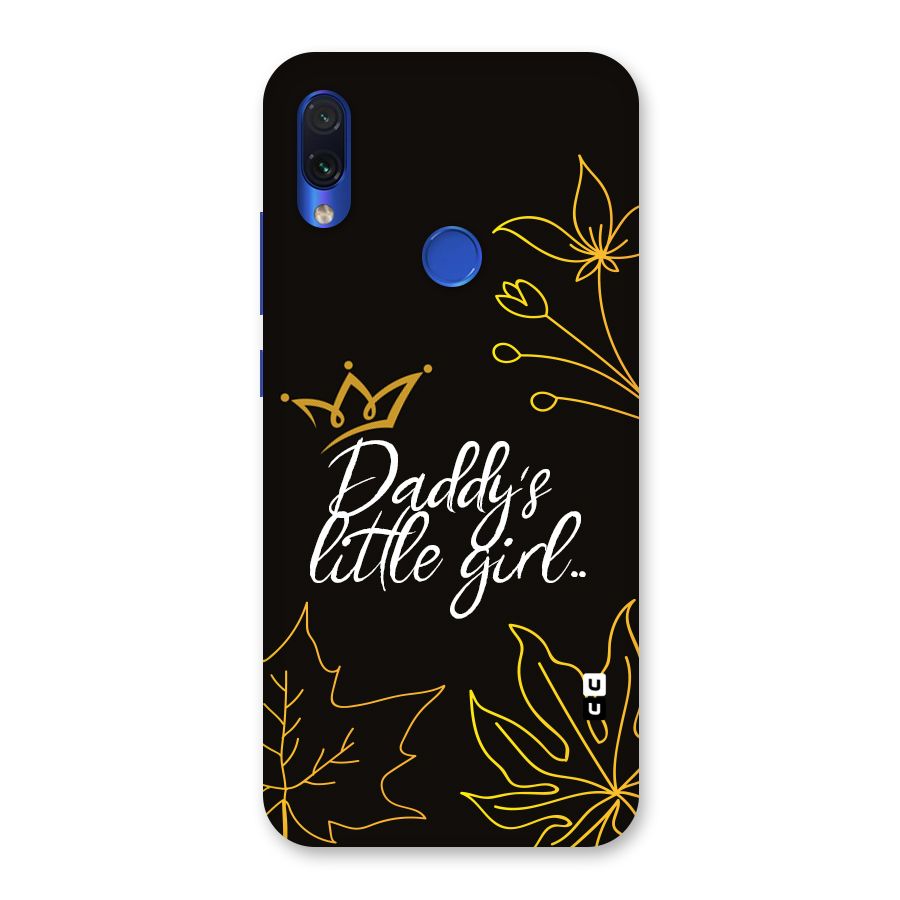 Favorite Little Girl Back Case for Redmi Note 7