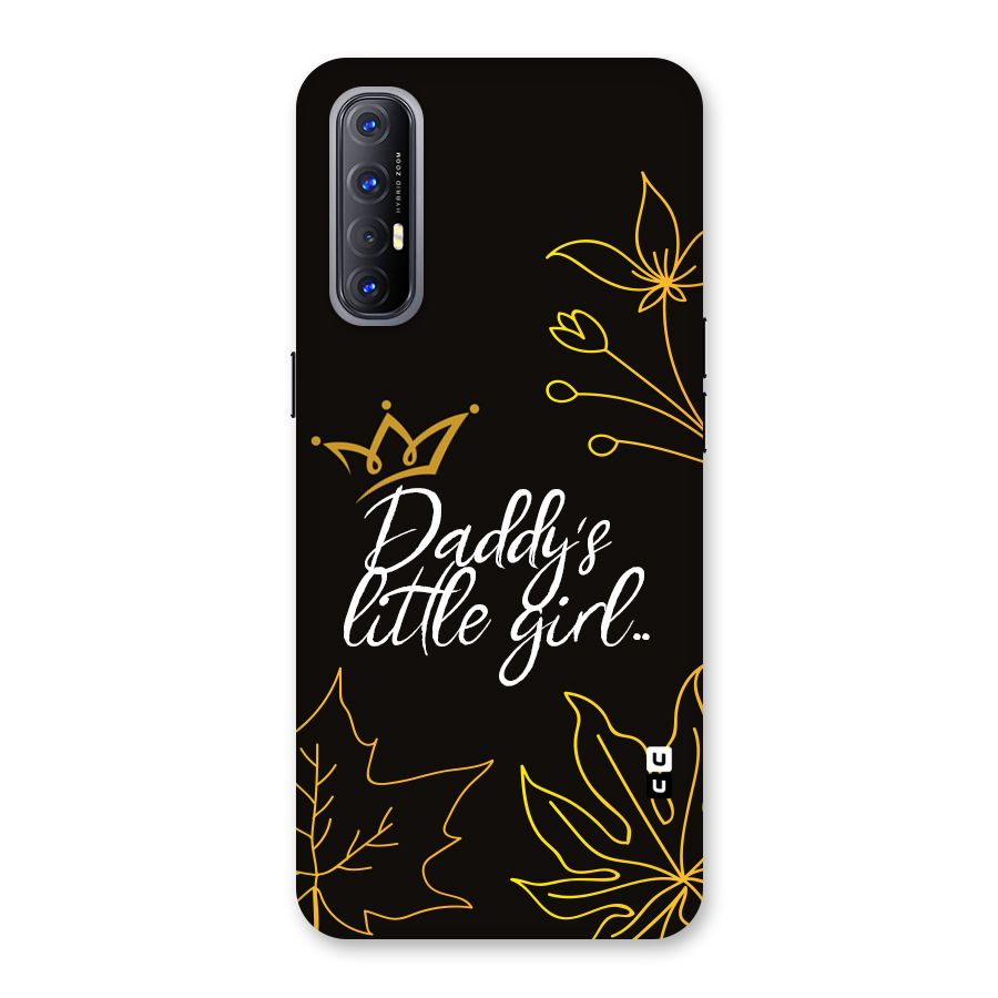 Favorite Little Girl Back Case for Reno3 Pro