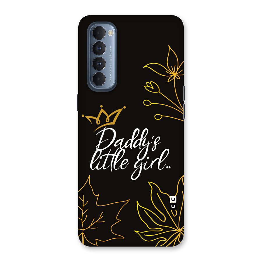 Favorite Little Girl Back Case for Reno4 Pro