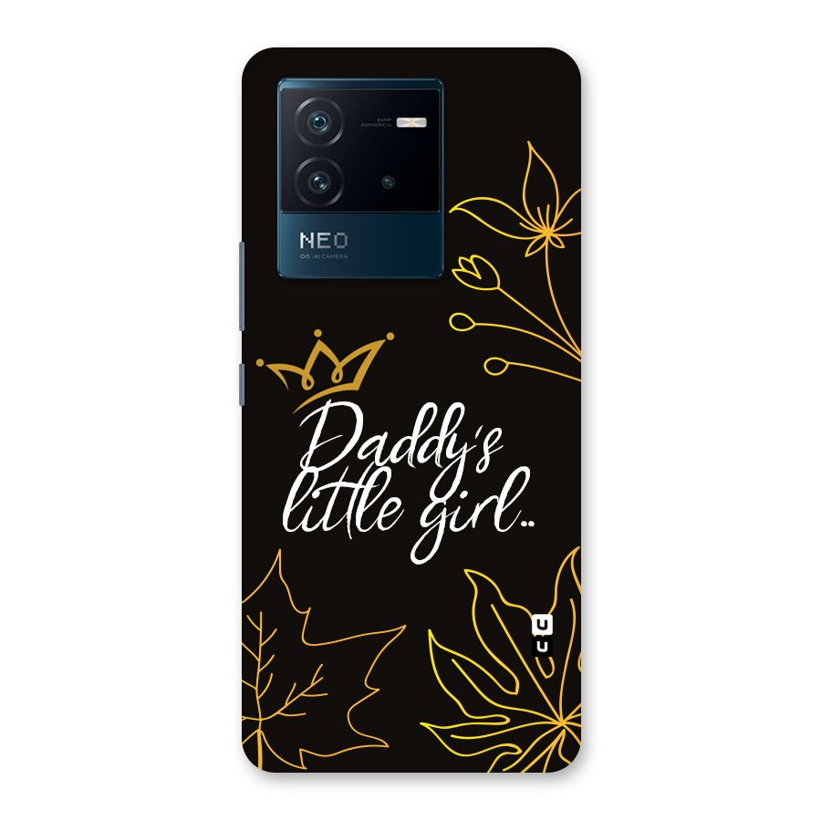 Favorite Little Girl Back Case for Vivo iQOO Neo 6 5G