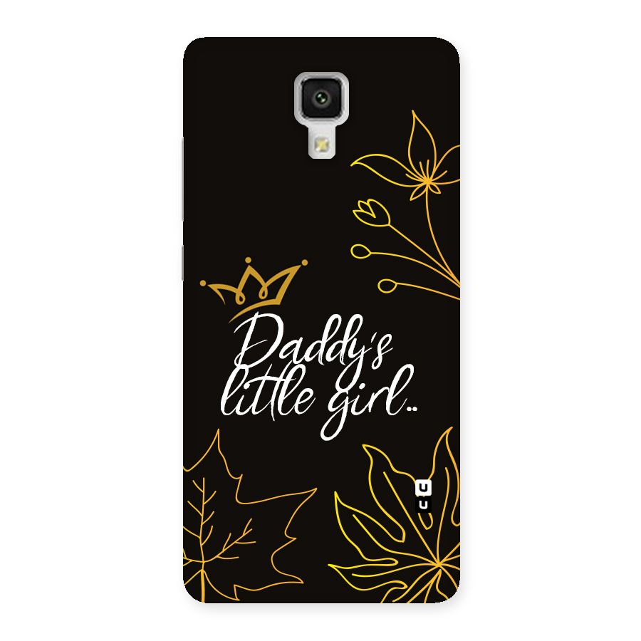 Favorite Little Girl Back Case for Xiaomi Mi 4