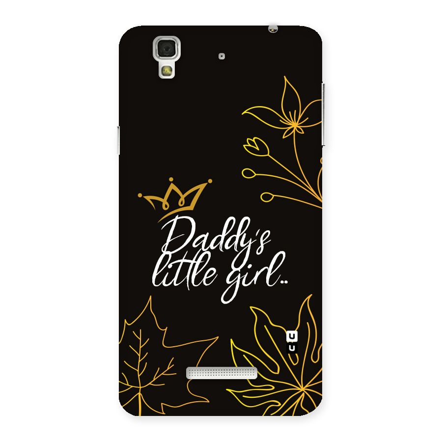 Favorite Little Girl Back Case for YU Yureka Plus