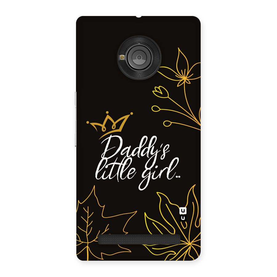 Favorite Little Girl Back Case for Yu Yunique