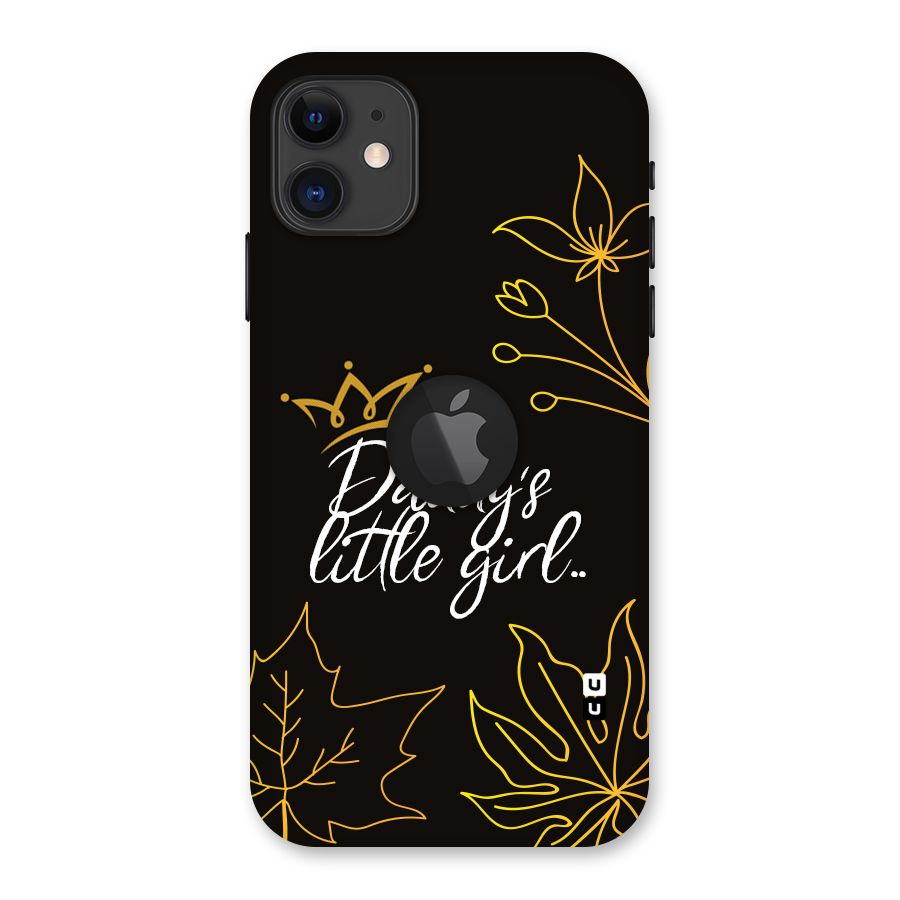 Favorite Little Girl Back Case for iPhone 11 Logo Cut