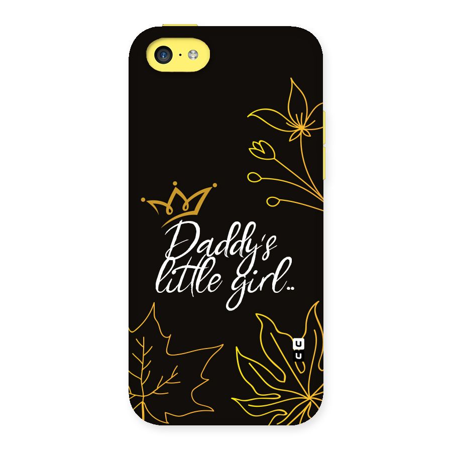Favorite Little Girl Back Case for iPhone 5C