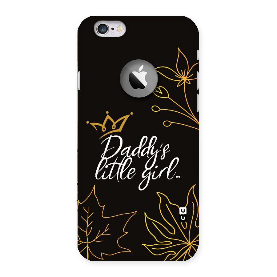 Favorite Little Girl Back Case for iPhone 6 Logo Cut