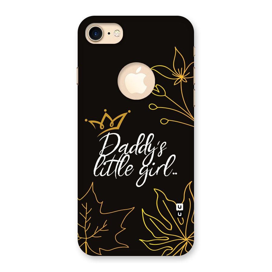 Favorite Little Girl Back Case for iPhone 7 Logo Cut
