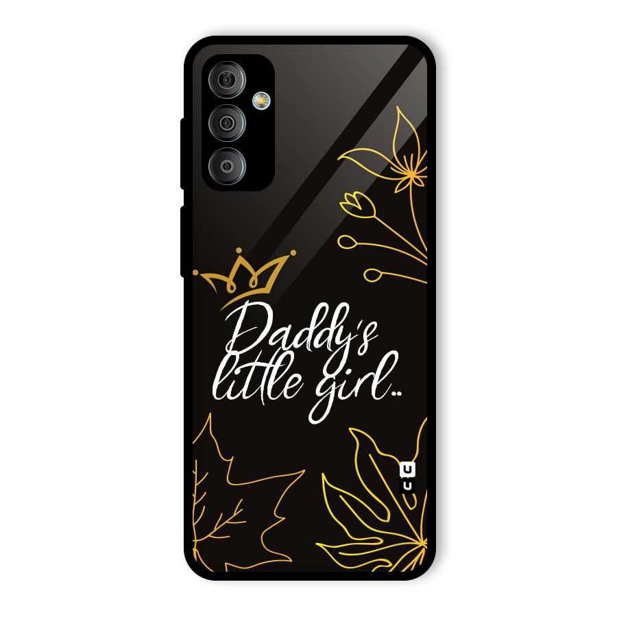 Favorite Little Girl Glass Back Case for Galaxy F23
