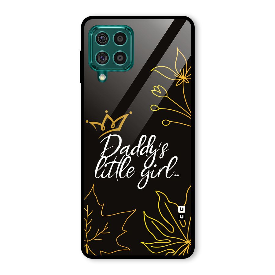 Favorite Little Girl Glass Back Case for Galaxy F62