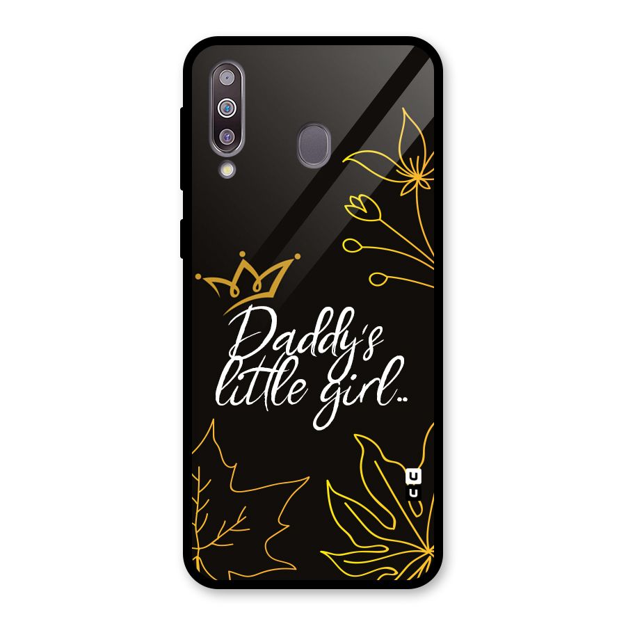 Favorite Little Girl Glass Back Case for Galaxy M30