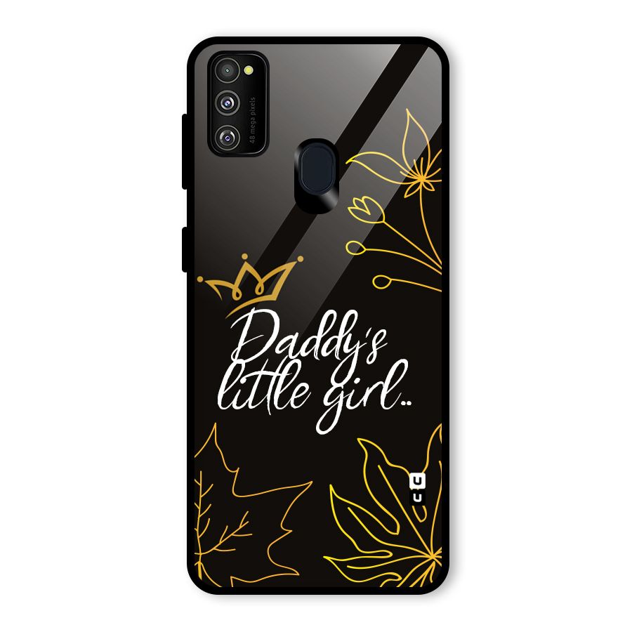 Favorite Little Girl Glass Back Case for Galaxy M30s