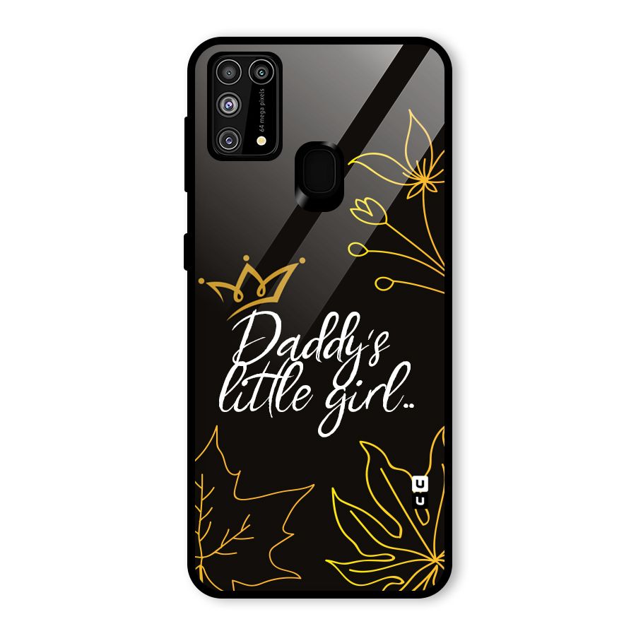 Favorite Little Girl Glass Back Case for Galaxy M31