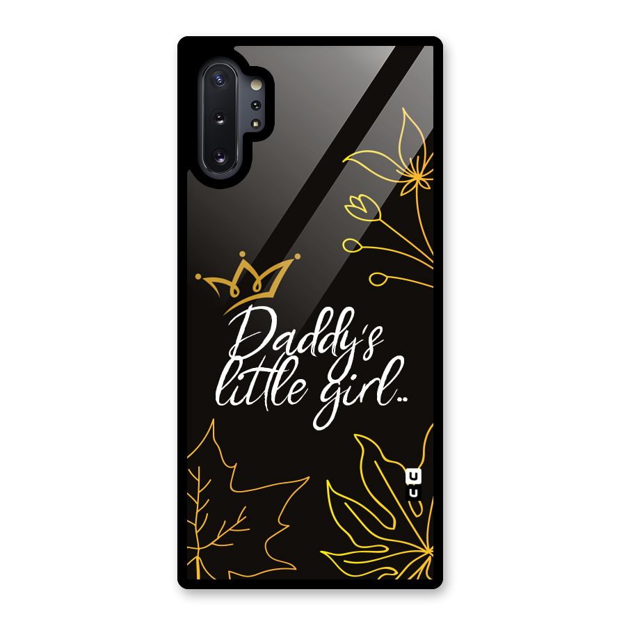 Favorite Little Girl Glass Back Case for Galaxy Note 10 Plus