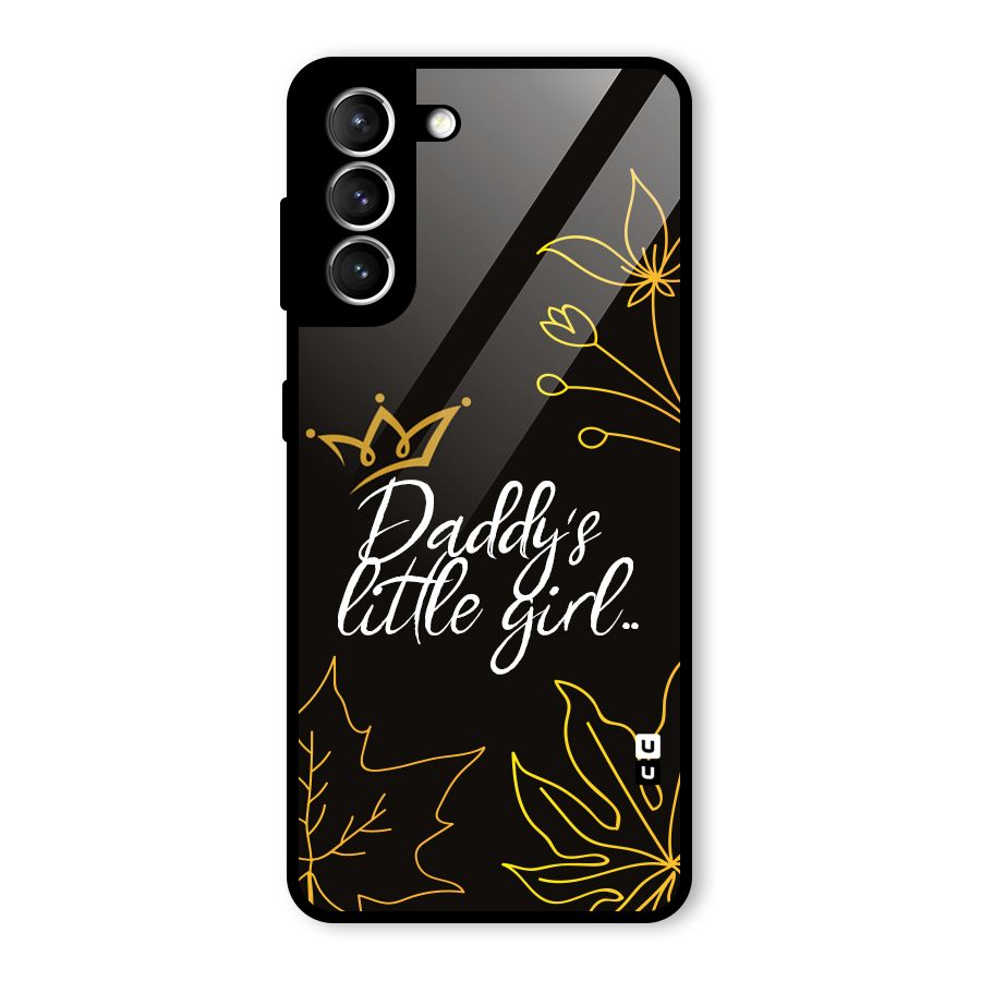 Favorite Little Girl Glass Back Case for Galaxy S21 5G