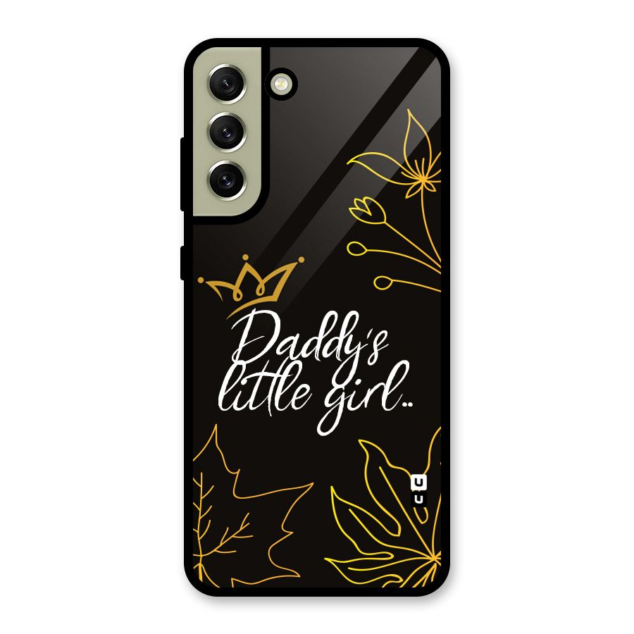 Favorite Little Girl Glass Back Case for Galaxy S21 FE 5G