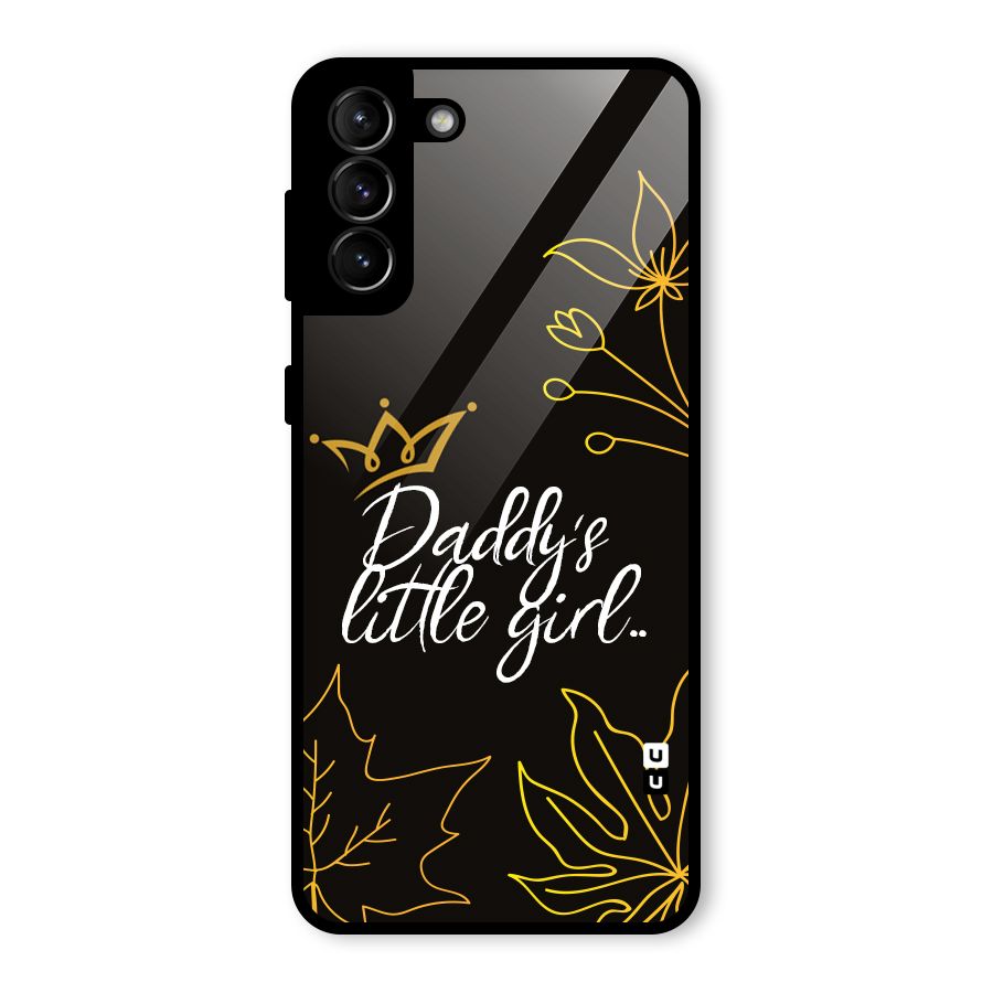 Favorite Little Girl Glass Back Case for Galaxy S21 Plus