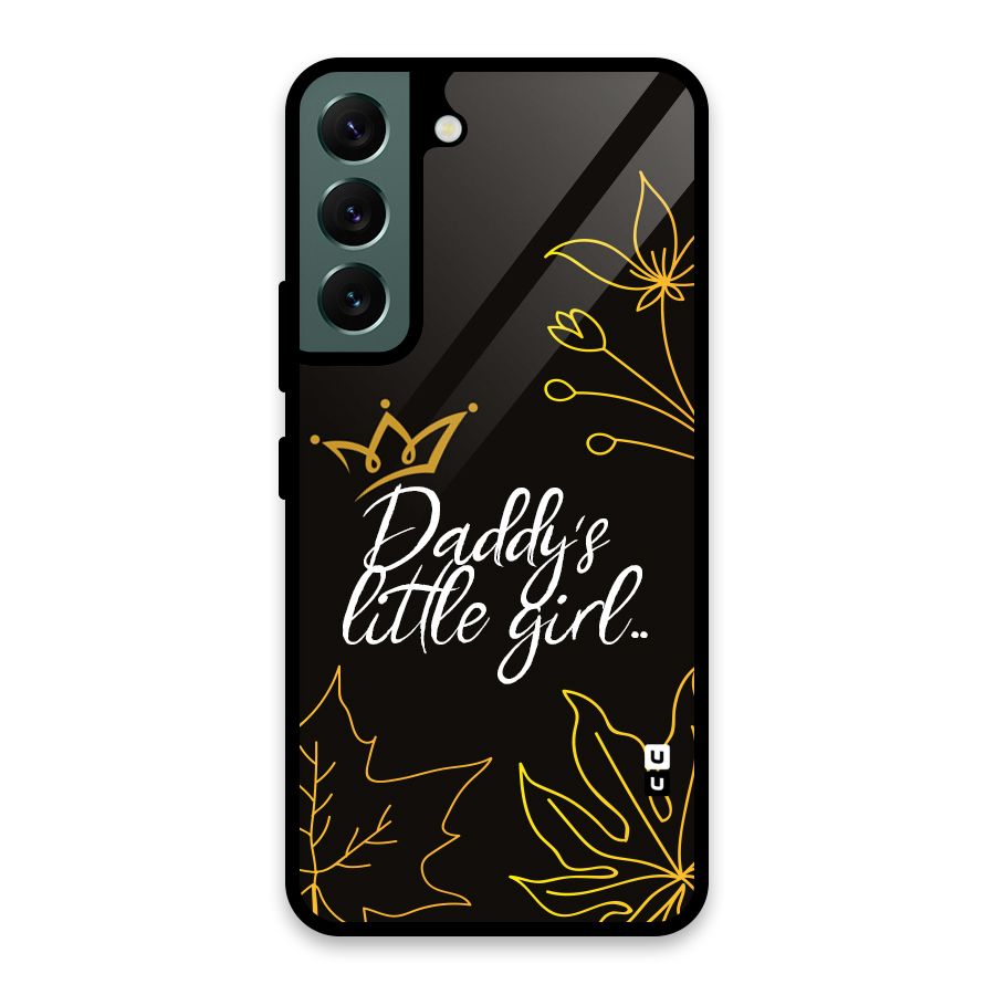 Favorite Little Girl Glass Back Case for Galaxy S22 5G