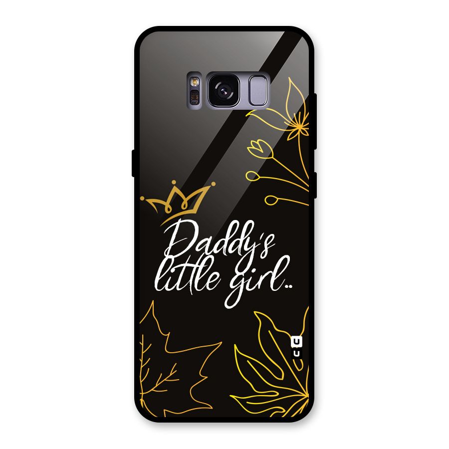 Favorite Little Girl Glass Back Case for Galaxy S8