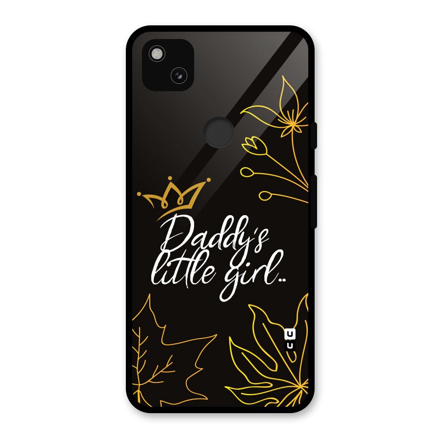 Favorite Little Girl Glass Back Case for Google Pixel 4a