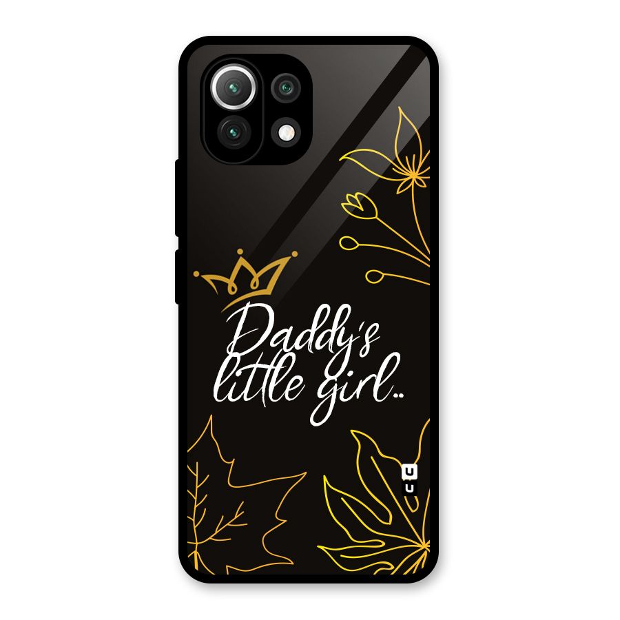 Favorite Little Girl Glass Back Case for Mi 11 Lite