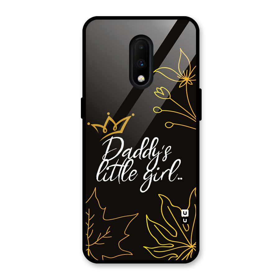 Favorite Little Girl Glass Back Case for OnePlus 7