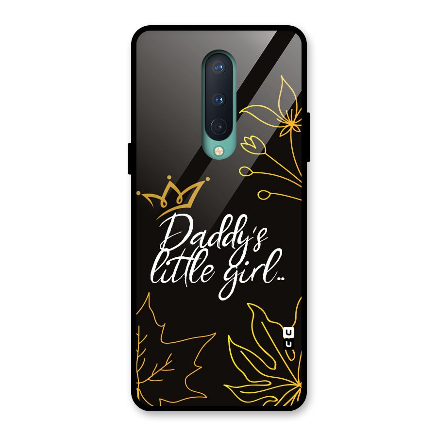 Favorite Little Girl Glass Back Case for OnePlus 8