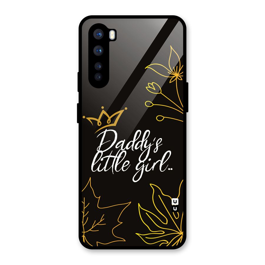 Favorite Little Girl Glass Back Case for OnePlus Nord