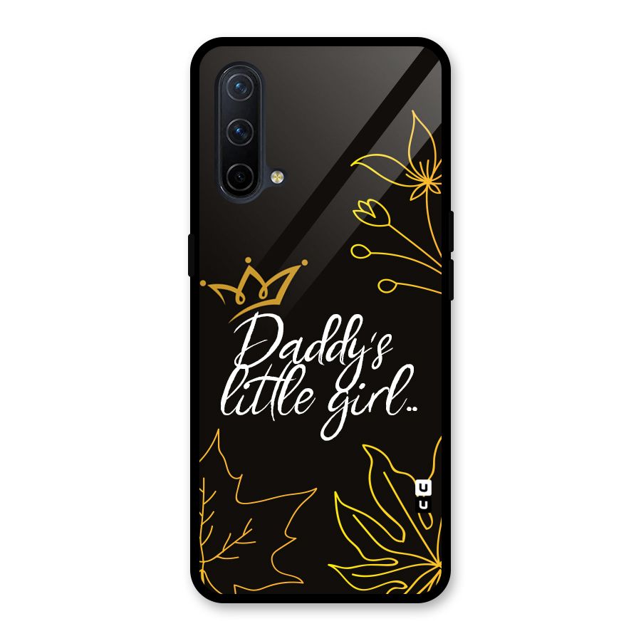 Favorite Little Girl Glass Back Case for OnePlus Nord CE 5G