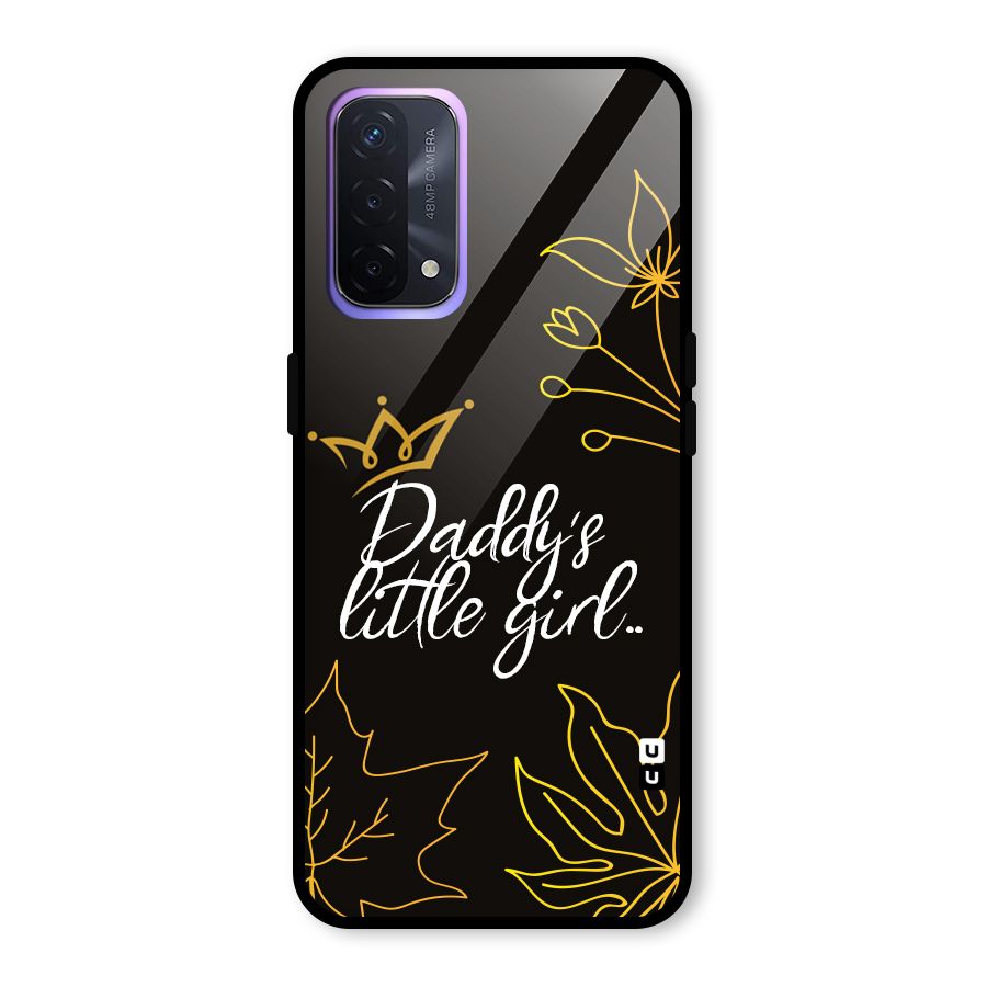 Favorite Little Girl Glass Back Case for Oppo A74 5G