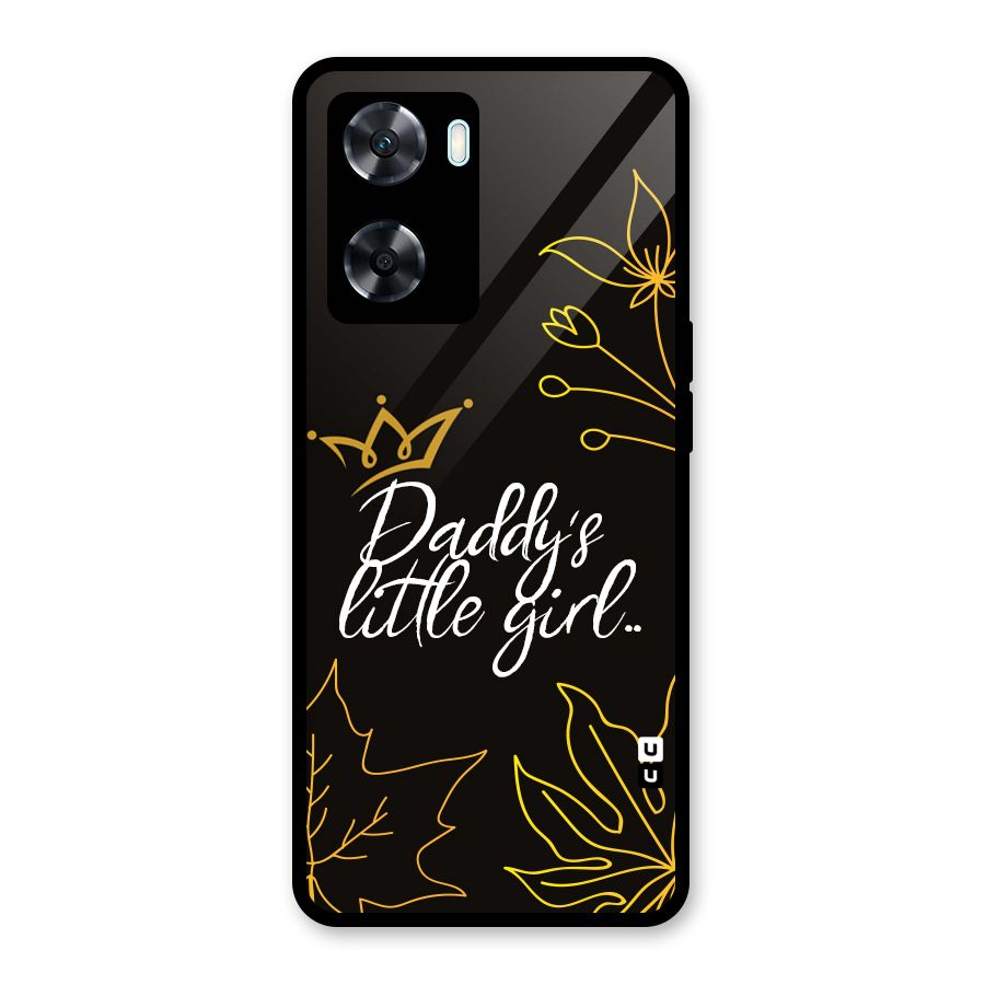 Favorite Little Girl Glass Back Case for Oppo A77