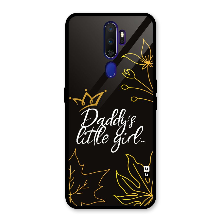 Favorite Little Girl Glass Back Case for Oppo A9 (2020)